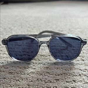 Madewell Blue Aviator Sunglasses